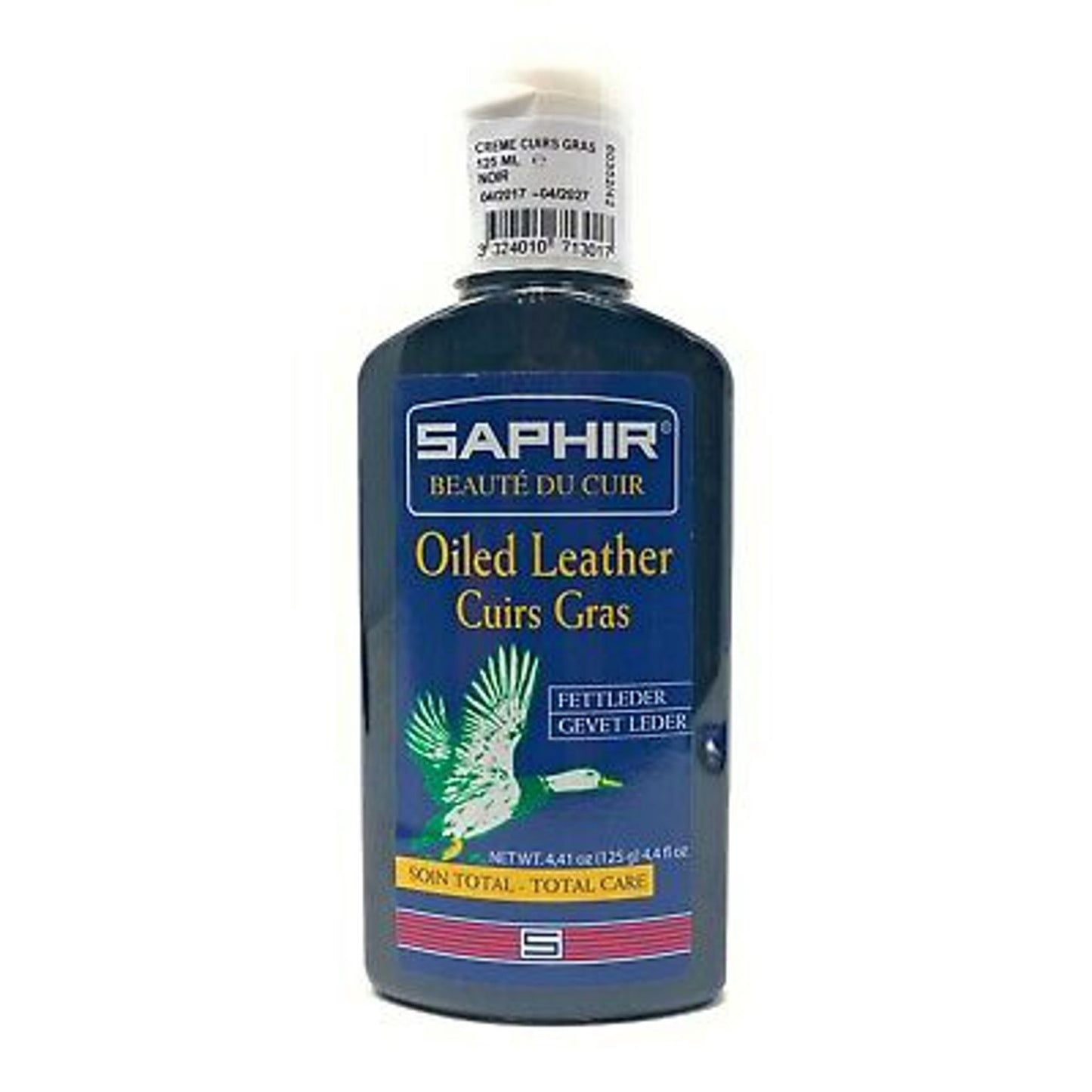 Cuero Graso Saphir Negro