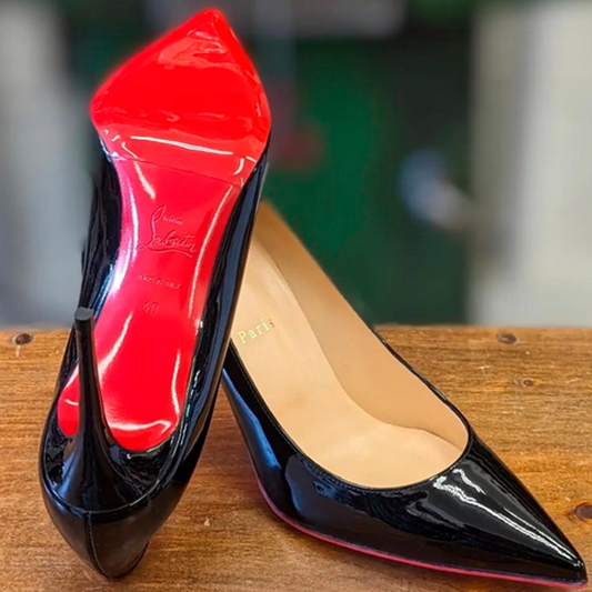 Servicio de Reparación: Media Planta de Goma Brillante Casali para Zapatos - Mirror Glossy Half Sole