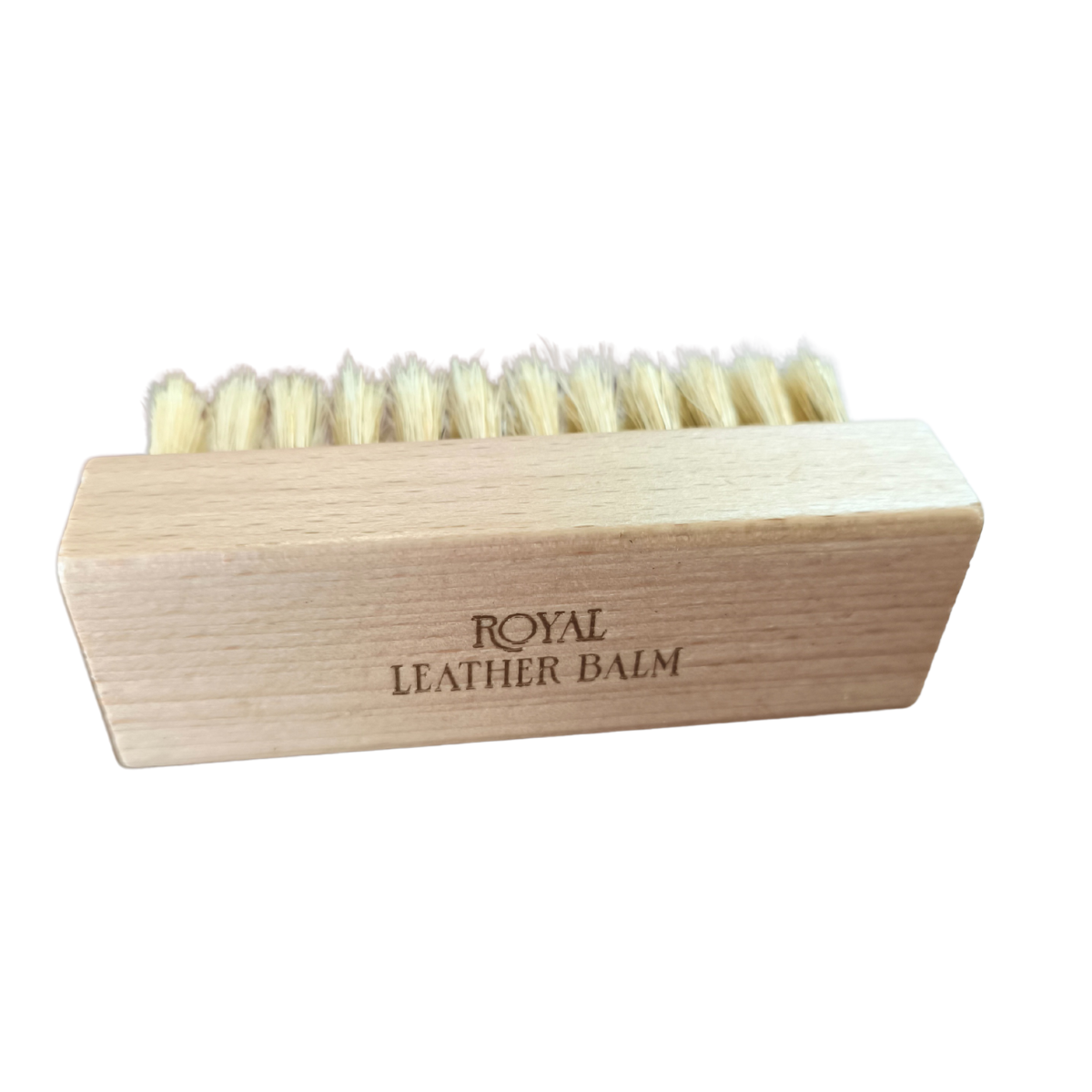 Escobilla de Crin de Cerdo para Zapatillas