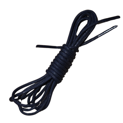 Cordones Redondos Finos de Algodón Encerado 90 CM para Zapatos
