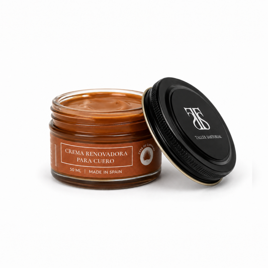 Crema Renovadora para Cuero Liso Taller Sartorial