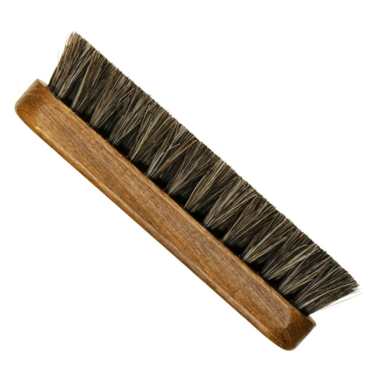 Escobilla Crin de Caballo para Zapatos