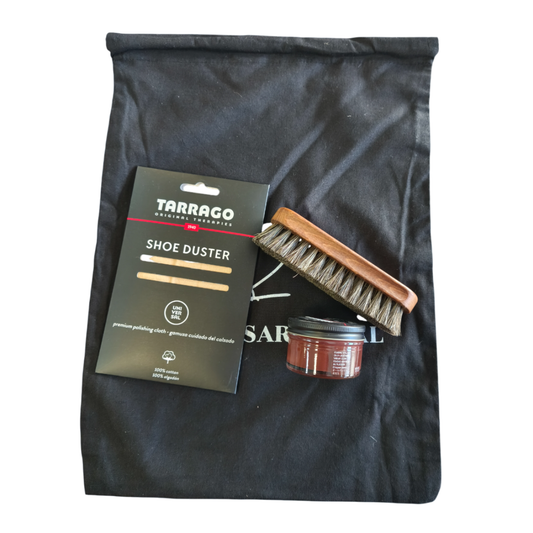 Kit Básico de Mantenimiento de Zapatos de Cuero Liso TOT (10% descuento)