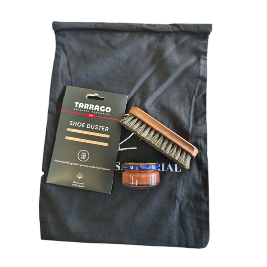 Kit Básico de Mantenimiento de Zapatos de Cuero Liso SBDC (10% descuento)