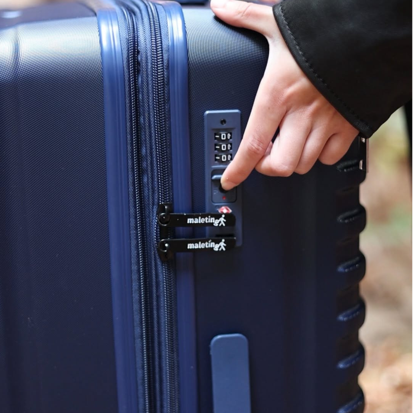 Servicio para Maletas: Cambio de Tiradores para Chapas TSA