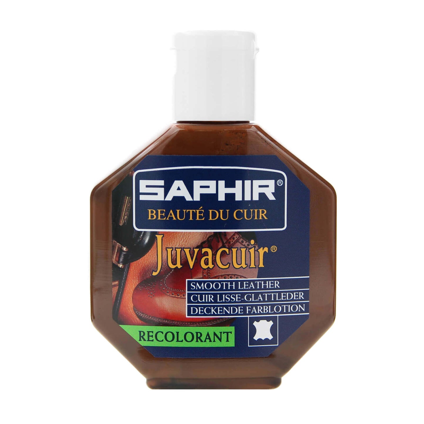 Crema Recolorante con Resina Reparadora Juvacuir Saphir BDC